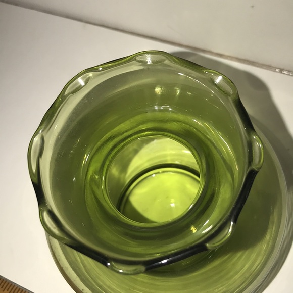 Vintage green vase - Picture 4 of 5
